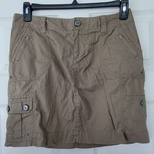 HEI HEI ANTHROPOLOGIE Womens Cargo Mini Skirt